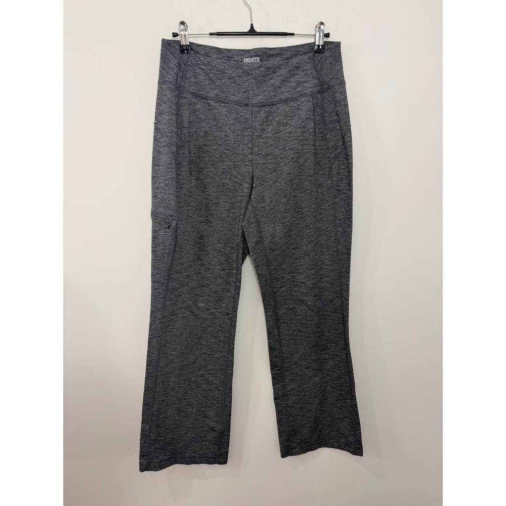Duluth Trading Co Noga Classic Pants Gray Heather Straight Leg Size S x 29